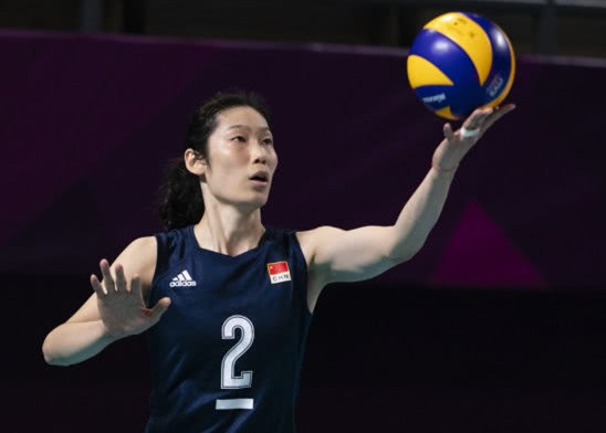 Chinese And Thai Women's Volleyball Team Asian Games Confrontation